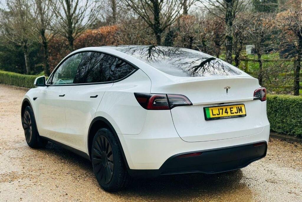 Tesla Model Y Suv Long Range Rwd 202574 White #3