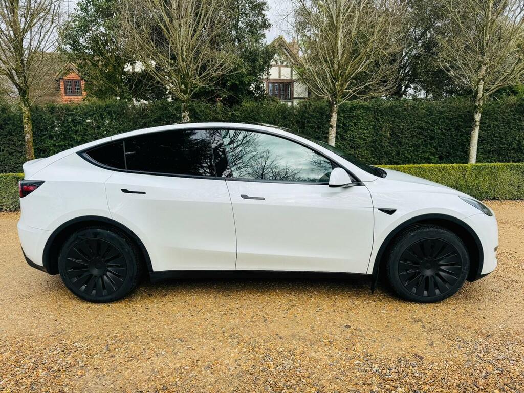 Tesla Model Y Suv Long Range Rwd 202574 White #4
