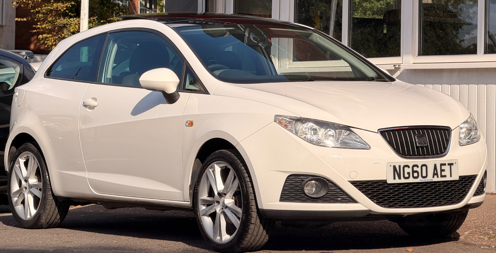 Seat Ibiza 1.4 16V Sport Coupe Euro 5 85 P White #6