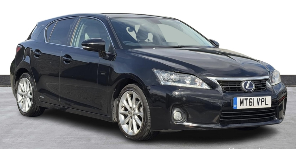 Lexus CT 1.8 200H Se-l Hatchback Hybrid Cvt Euro Black