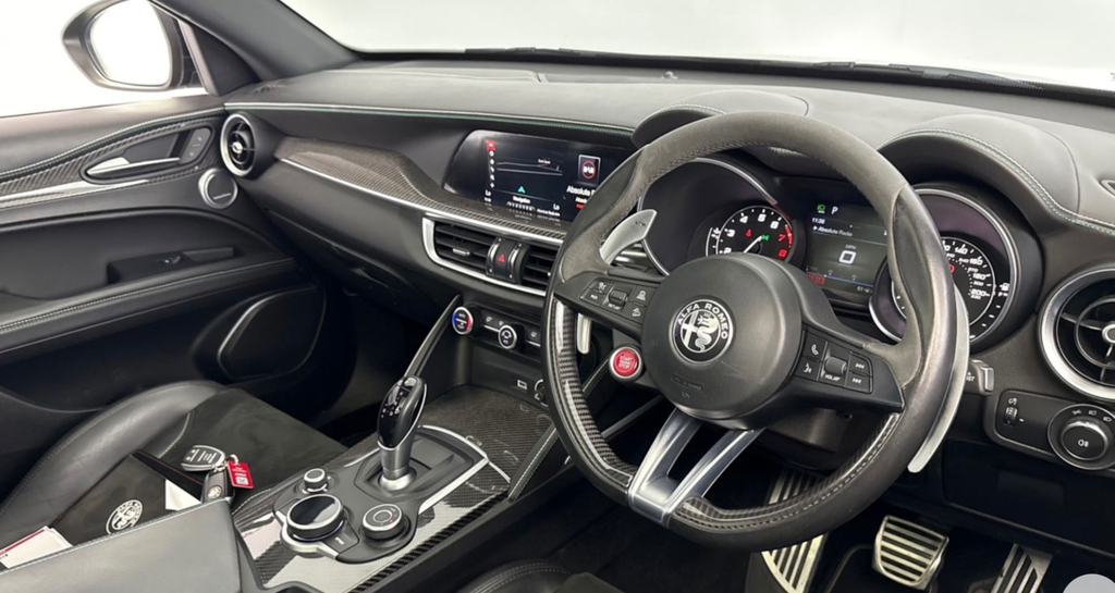 Alfa Romeo Stelvio 2.9 V6 Bi-turbo Quadrifoglio Suv Q Black #4