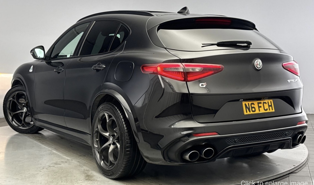 Alfa Romeo Stelvio 2.9 V6 Bi-turbo Quadrifoglio Suv Q Black #2