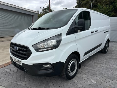 Ford Transit Custom 320 L2 Leader LO69YDK White #5