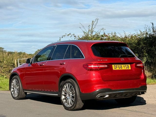 Mercedes-Benz GLC Class 2019 2.0 Glc250 Amg Line Premium Suv Red #2