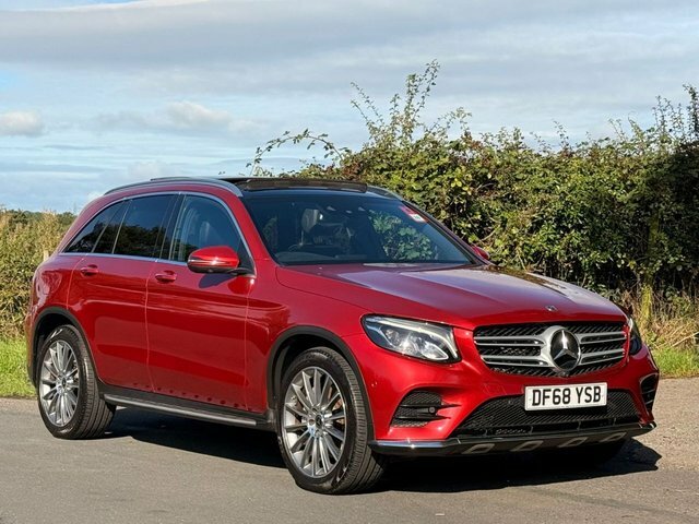 Mercedes-Benz GLC Class 2019 2.0 Glc250 Amg Line Premium Suv Red #5