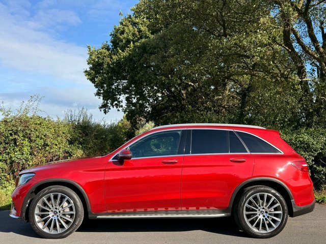 Mercedes-Benz GLC Class 2019 2.0 Glc250 Amg Line Premium Suv Red #3