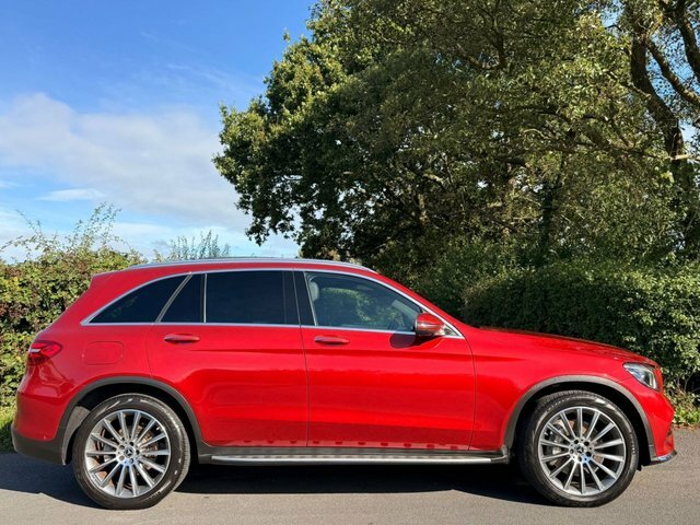 Mercedes-Benz GLC Class 2019 2.0 Glc250 Amg Line Premium Suv Red #4