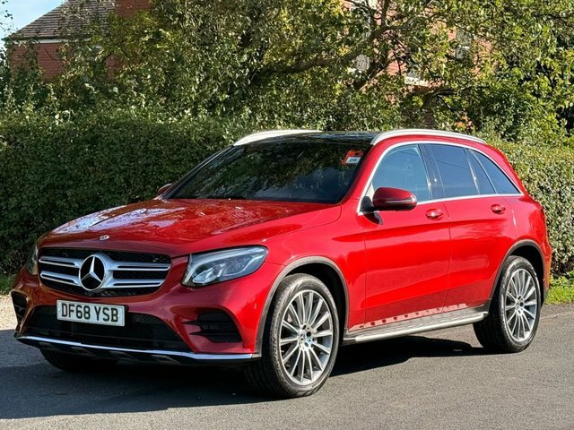 Mercedes-Benz GLC Class 2019 2.0 Glc250 Amg Line Premium Suv Red
