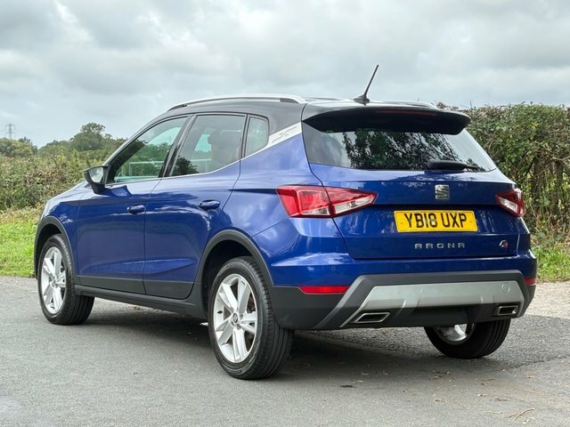 Seat Arona 2018 1.0 Tsi Fr Suv Euro 6 Ss Blue #6
