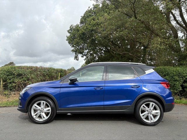 Seat Arona 2018 1.0 Tsi Fr Suv Euro 6 Ss Blue #5