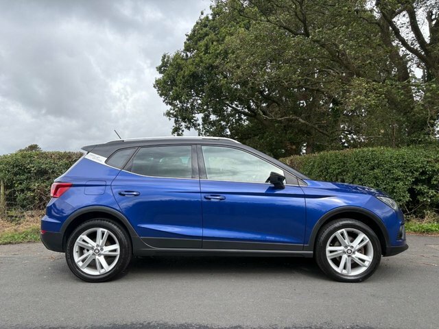 Seat Arona 2018 1.0 Tsi Fr Suv Euro 6 Ss Blue #4