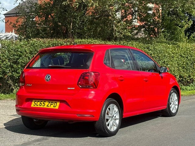 Volkswagen Polo 1.0 Bluemotion Tech Se Hatchback Red #5