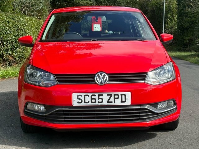 Volkswagen Polo 1.0 Bluemotion Tech Se Hatchback Red #2