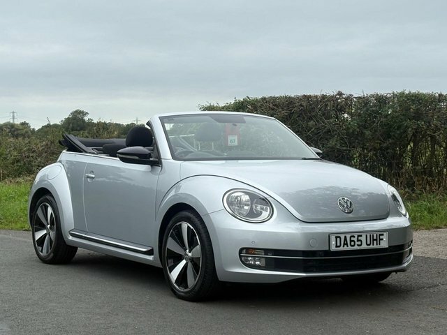 Volkswagen Beetle 2.0 Tdi Bluemotion Tech Sport Cabriolet Silver #4