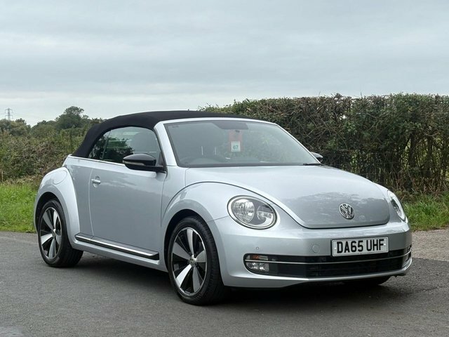 Volkswagen Beetle 2.0 Tdi Bluemotion Tech Sport Cabriolet Silver #5