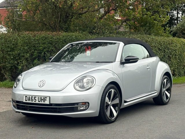 Volkswagen Beetle 2.0 Tdi Bluemotion Tech Sport Cabriolet Silver