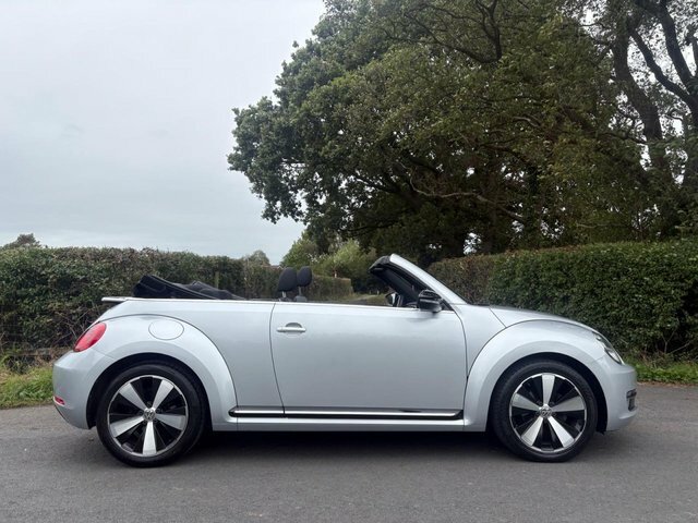 Volkswagen Beetle 2.0 Tdi Bluemotion Tech Sport Cabriolet Silver #6