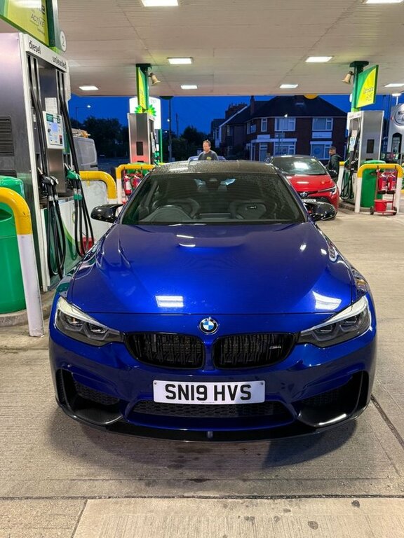 BMW M4 3.0 Biturbo Gpf Competition Coupe Dct E Blue