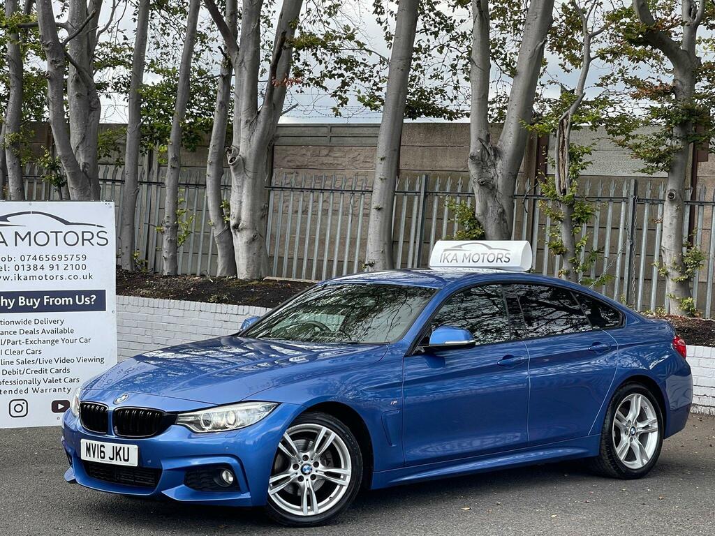 BMW 4 Series Gran Coupe 2.0 420D M Sport Euro 6 Ss Blue #2