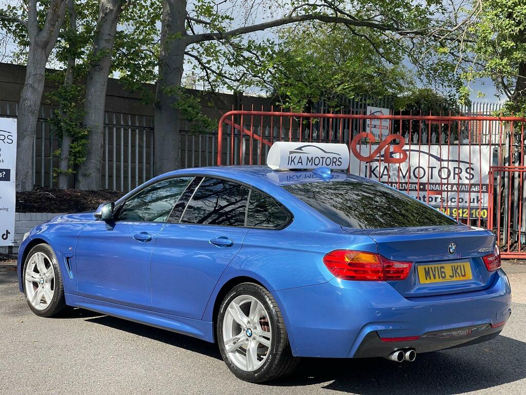 BMW 4 Series Gran Coupe 2.0 420D M Sport Euro 6 Ss Blue #6