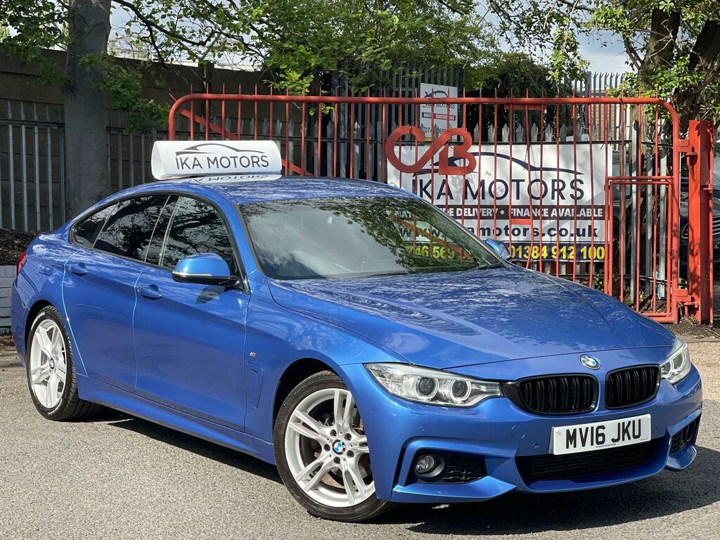 BMW 4 Series Gran Coupe 2.0 420D M Sport Euro 6 Ss Blue