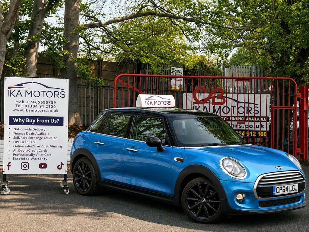 Mini Hatch Cooper D Blue