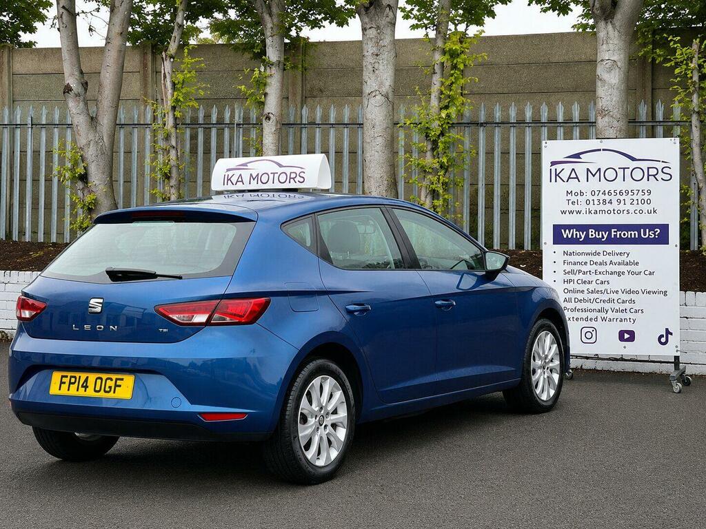 Seat Leon Se Blue #5
