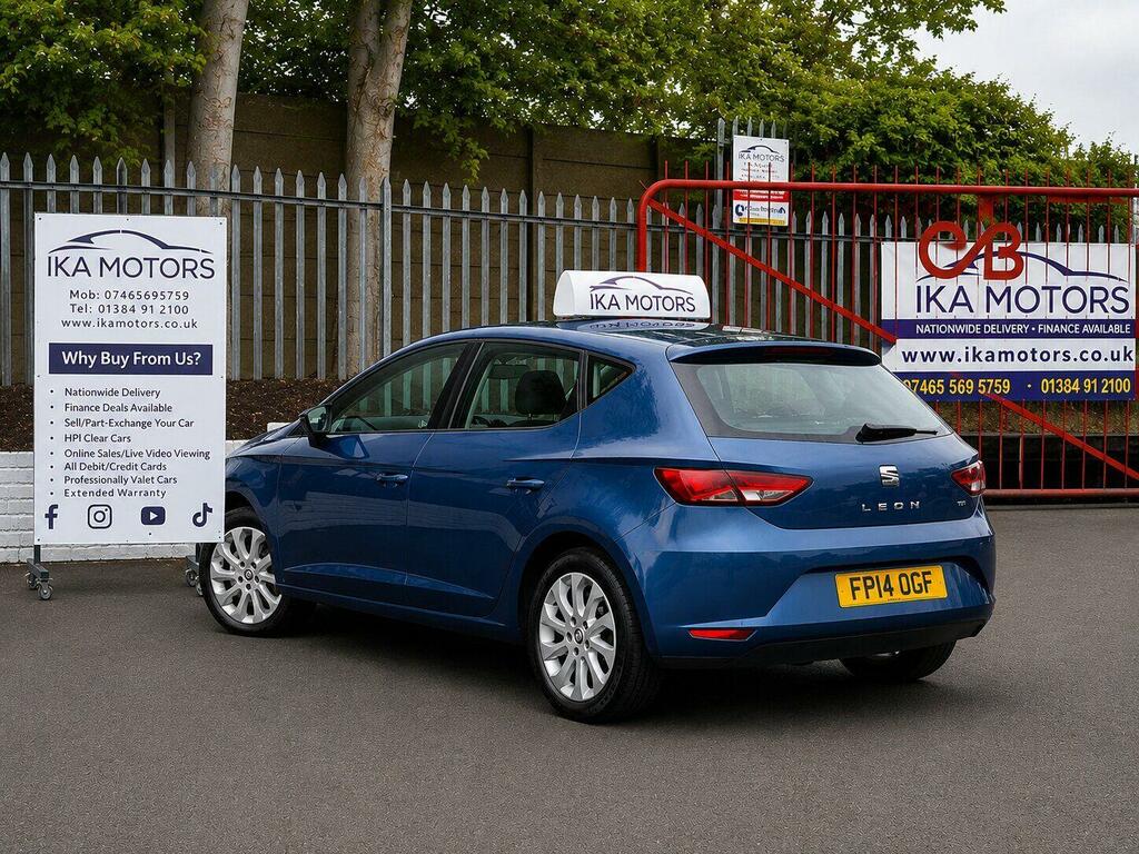Seat Leon Se Blue #6