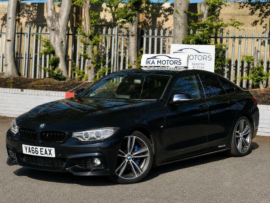 BMW 4 Series Gran Coupe M Sport Black #2