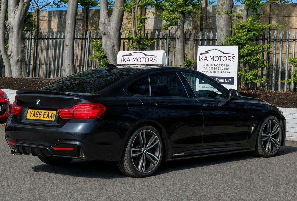 BMW 4 Series Gran Coupe M Sport Black #5