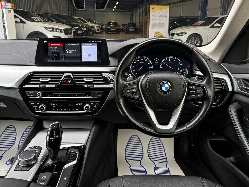 BMW 5 Series Se Blue #3