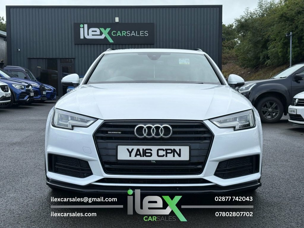 Audi A4 Avant 2L S Line White #2