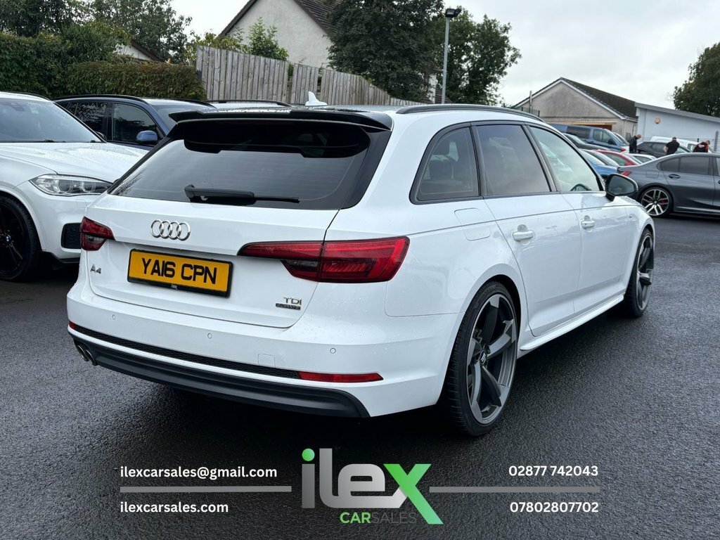 Audi A4 Avant 2L S Line White #5