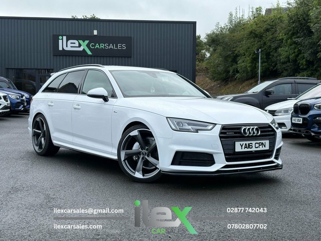 Audi A4 Avant 2L S Line White