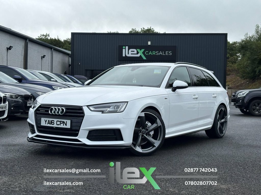 Audi A4 Avant 2L S Line White #3