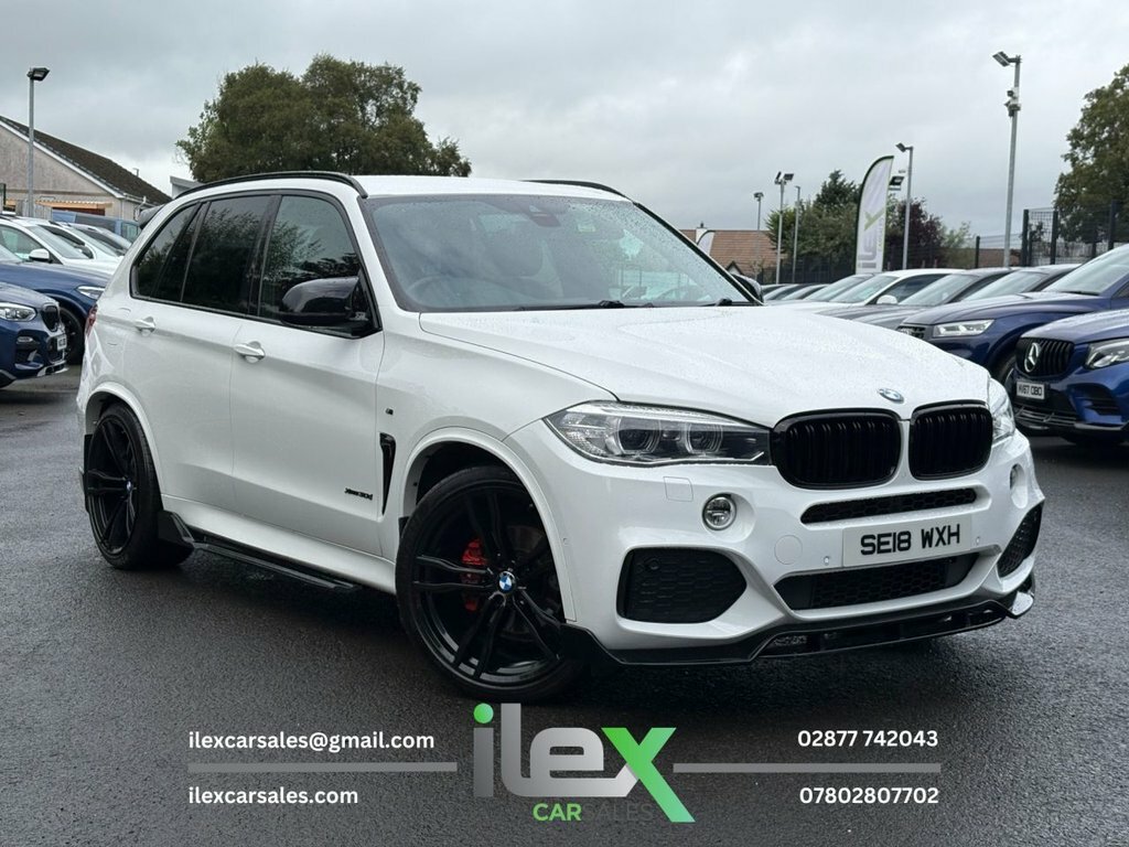 BMW X5 3L M Sport White