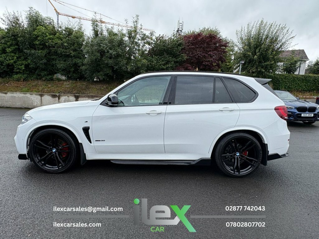 BMW X5 3L M Sport SE18WXH White #6