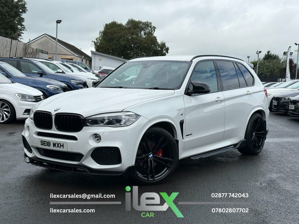 BMW X5 3L M Sport SE18WXH White #3