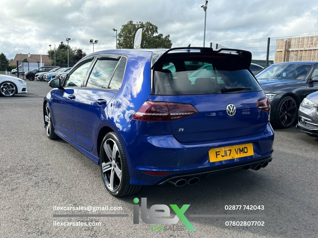 Volkswagen Golf 2L R FJ17VMO Blue #4