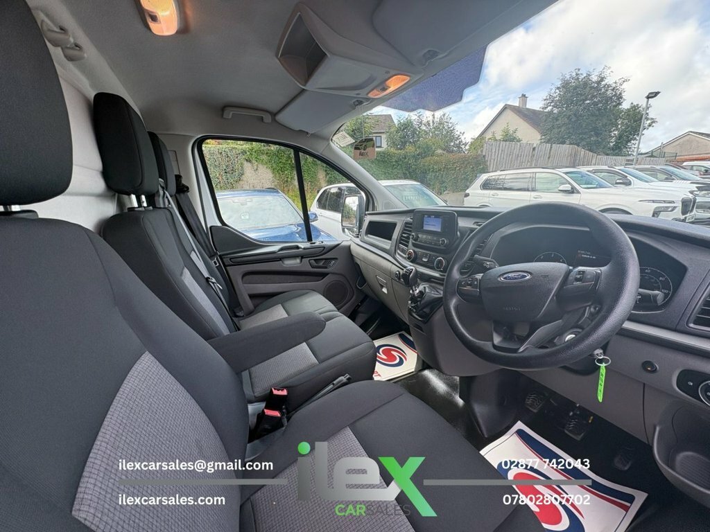 Ford Transit Custom 2.0 300 Ecoblue Leader L1 H1 Euro 6 Ss White #5