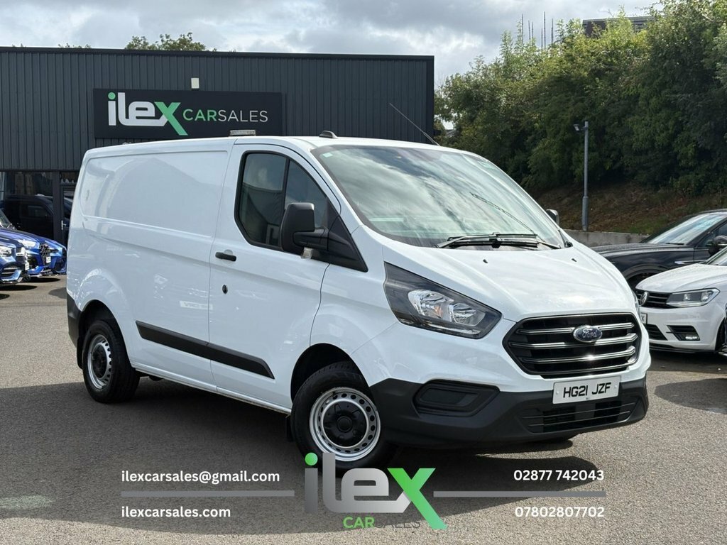 Ford Transit Custom 2.0 300 Ecoblue Leader L1 H1 Euro 6 Ss White #1