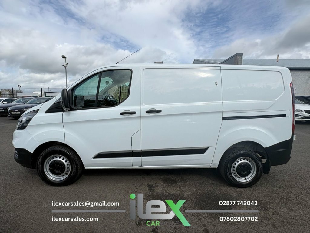 Ford Transit Custom 2.0 300 Ecoblue Leader L1 H1 Euro 6 Ss White #4