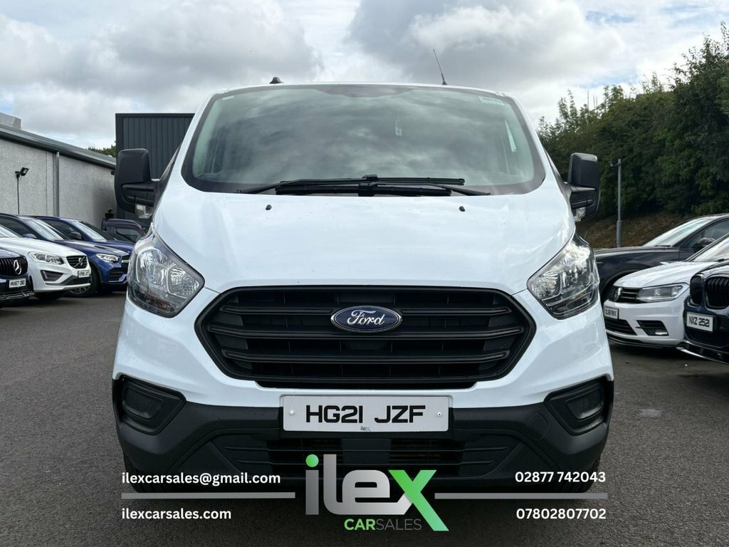 Ford Transit Custom 2.0 300 Ecoblue Leader L1 H1 Euro 6 Ss White #2