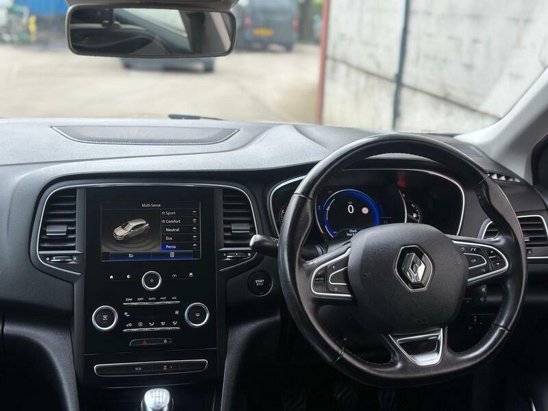 Renault Megane Hatchback 1.5 Dci Dynamique Nav Euro 6 Ss White #13
