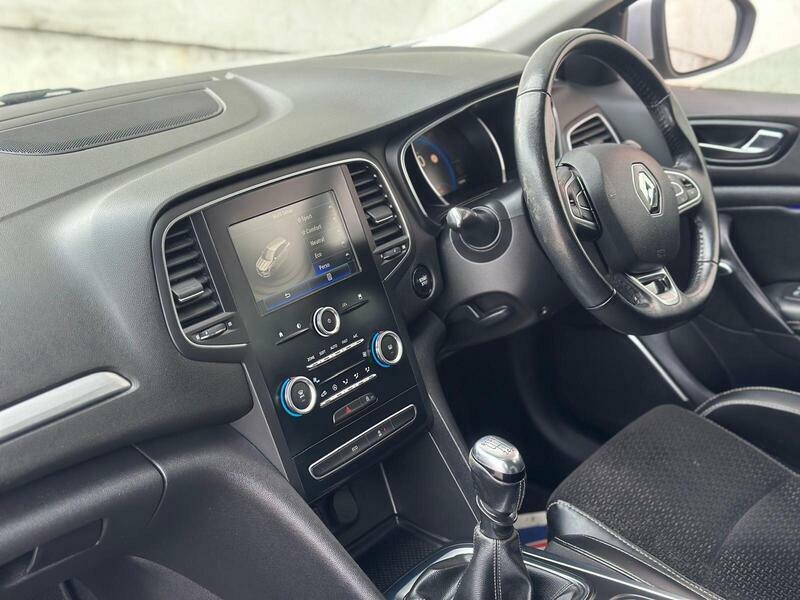 Renault Megane Hatchback 1.5 Dci Dynamique Nav Euro 6 Ss White #12