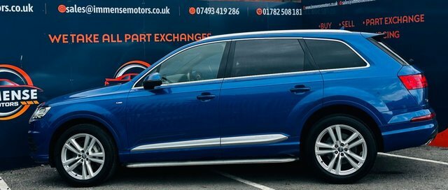 Audi Q7 Tdi V6 S Line Blue #4