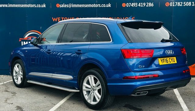 Audi Q7 Tdi V6 S Line Blue #5