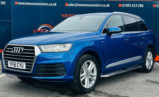 Audi Q7 Tdi V6 S Line Blue #3