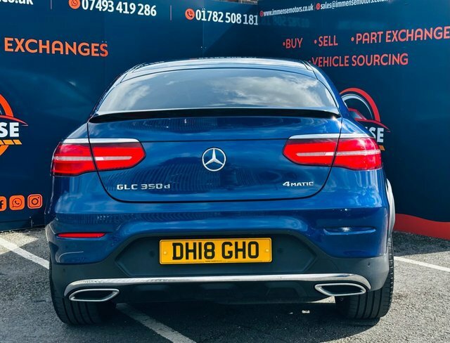 Mercedes-Benz GLC Class Glc350d V6 Amg Line Blue #6