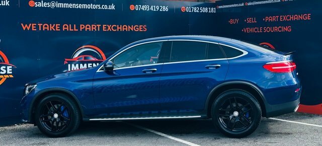 Mercedes-Benz GLC Class Glc350d V6 Amg Line Blue #4